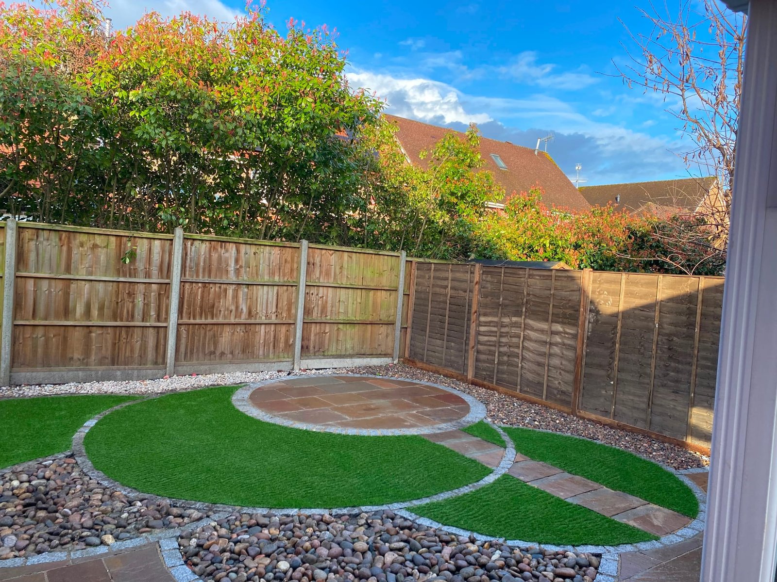 Garden — turf & stone